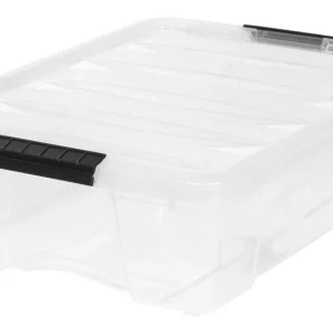 Stack & Pull Storage Box - 26 QT | Clear / 1 Pack