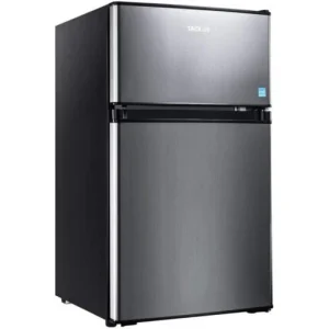 Mini Fridge with Freezer - 3.1 Cu.Ft Small Refrigerator / Compact Refrigerator with LED Light