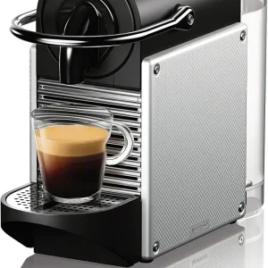 Nespresso Pixie espresso machine by DeLonghi - 19-bar pump / compact aluminum design
