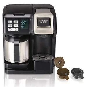 Thermal Coffee Maker - Single Serve & Full Pot / Compatible with Pods or Grounds