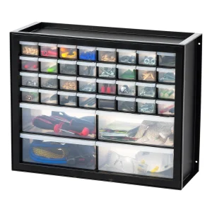 Drawer Parts Cabinet - 36 Drawer | Black