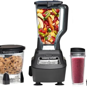 1500W Blender & Processor - 72oz Pitcher / 64oz Bowl