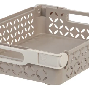 Medium Decorative Basket, 2 Pack, Tan