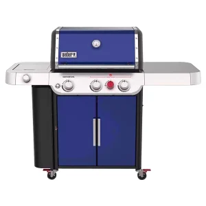 Genesis E-335 3 Burner Liquid Propane Grill Deep Ocean Blue - Signature Collection