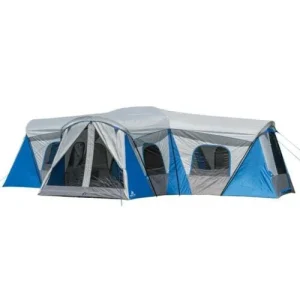 16-Person 3-Room Family Cabin Tent with 3 Entrances