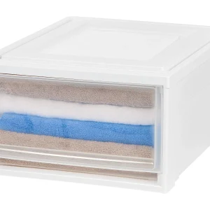 Stacking Storage with Drawer - 30.9 QT