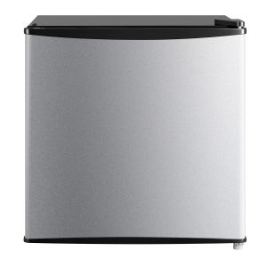 Mainstays 1.7 Cu. ft. Single Door Mini Refrigerator - Stainless Steel Look