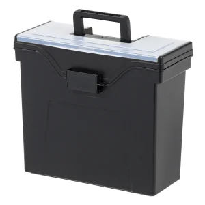 File Box with Lid File Organizer